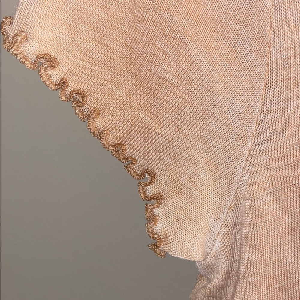 Yellow/tan American eagle top - Picture 2 of 3